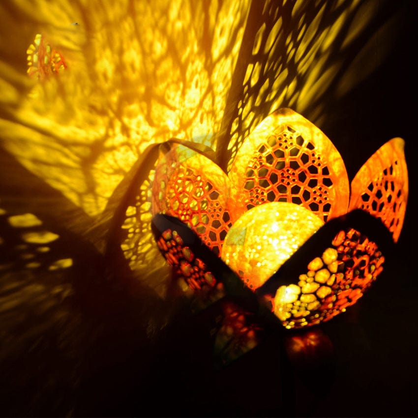 Lampe Solaire Fleur Pour Jardin