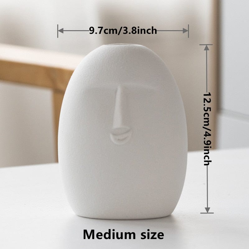Vase Humoristique en Céramique