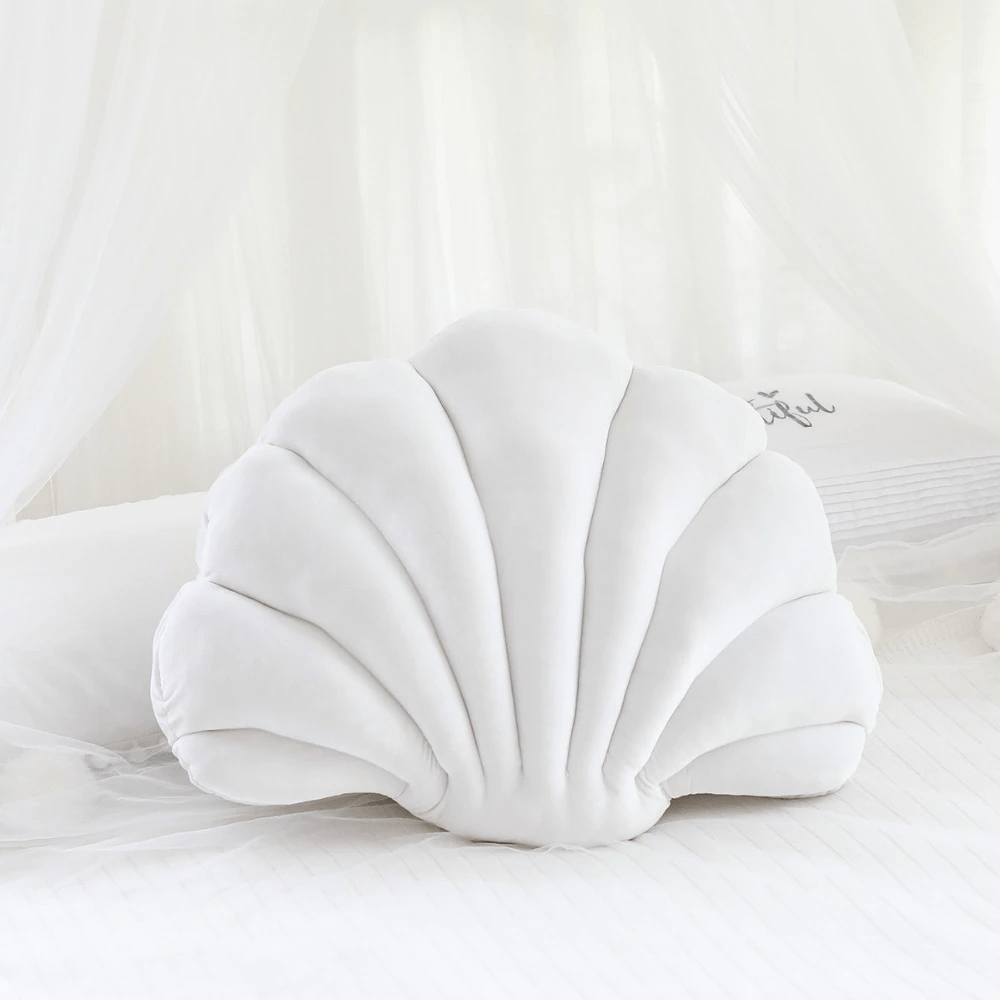 Coussin Coquillage en Velours
