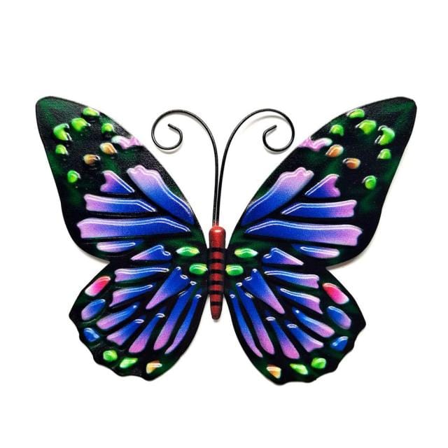 Papillon Mural en Metal