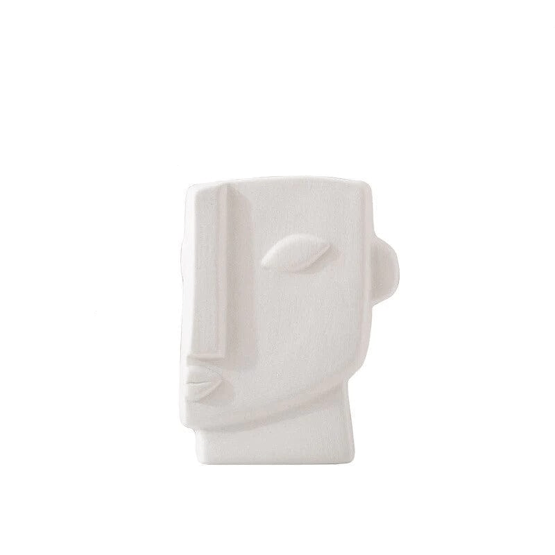 Vase Visage Abstrait