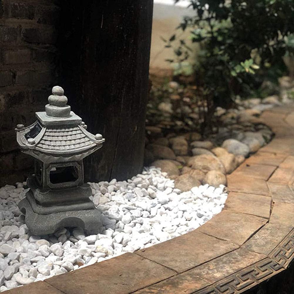 Lanterne Solaire Japonaise Traditionnelle Apaisante