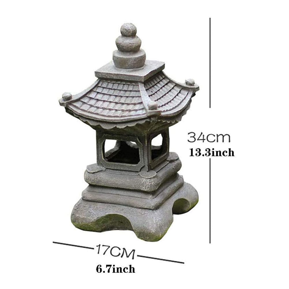 Lanterne Solaire Japonaise Traditionnelle Apaisante