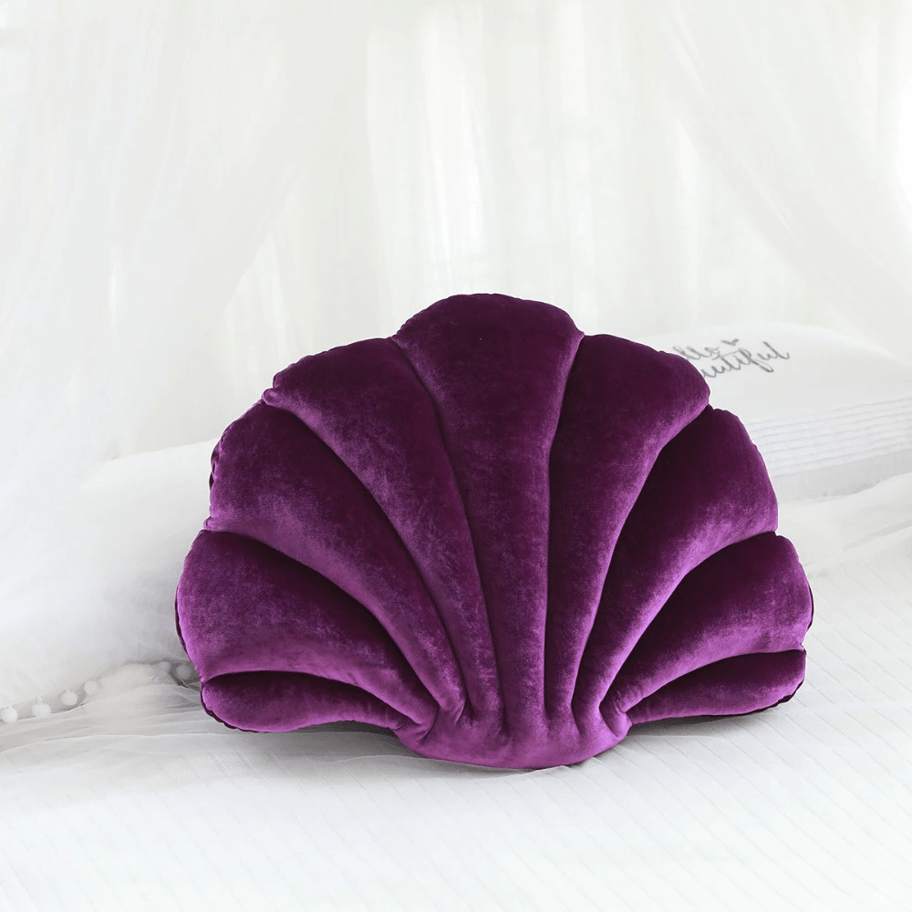Coussin Coquillage en Velours