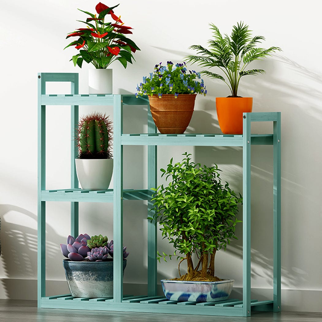 Porte Plante Coloré Turquoise "Berria"
