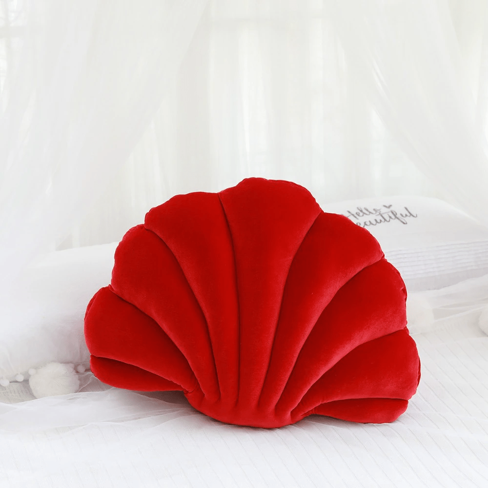 Coussin Coquillage en Velours