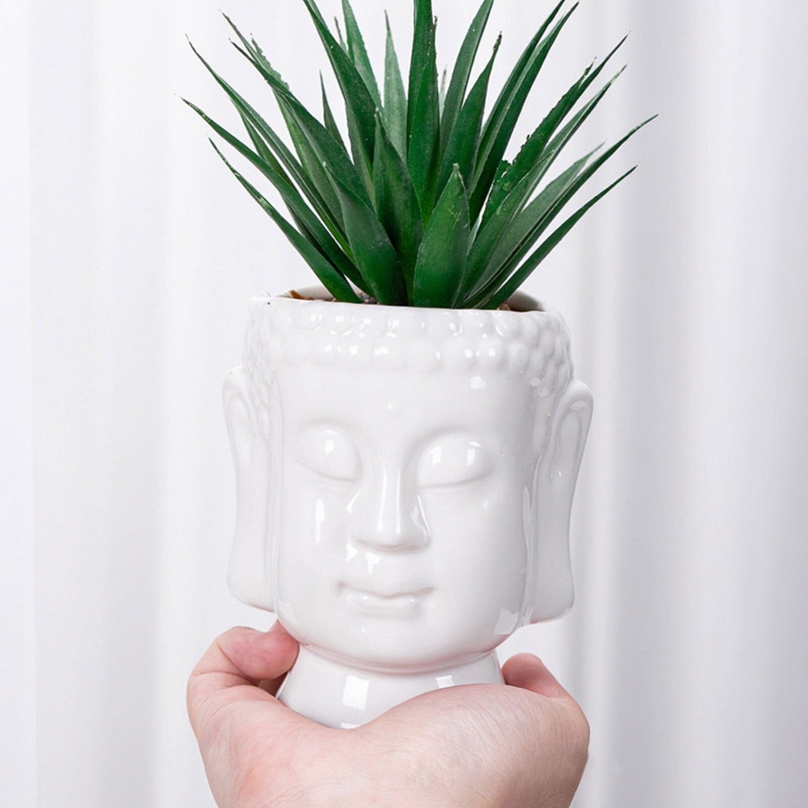 Pot de Fleur en Céramique Bouddha