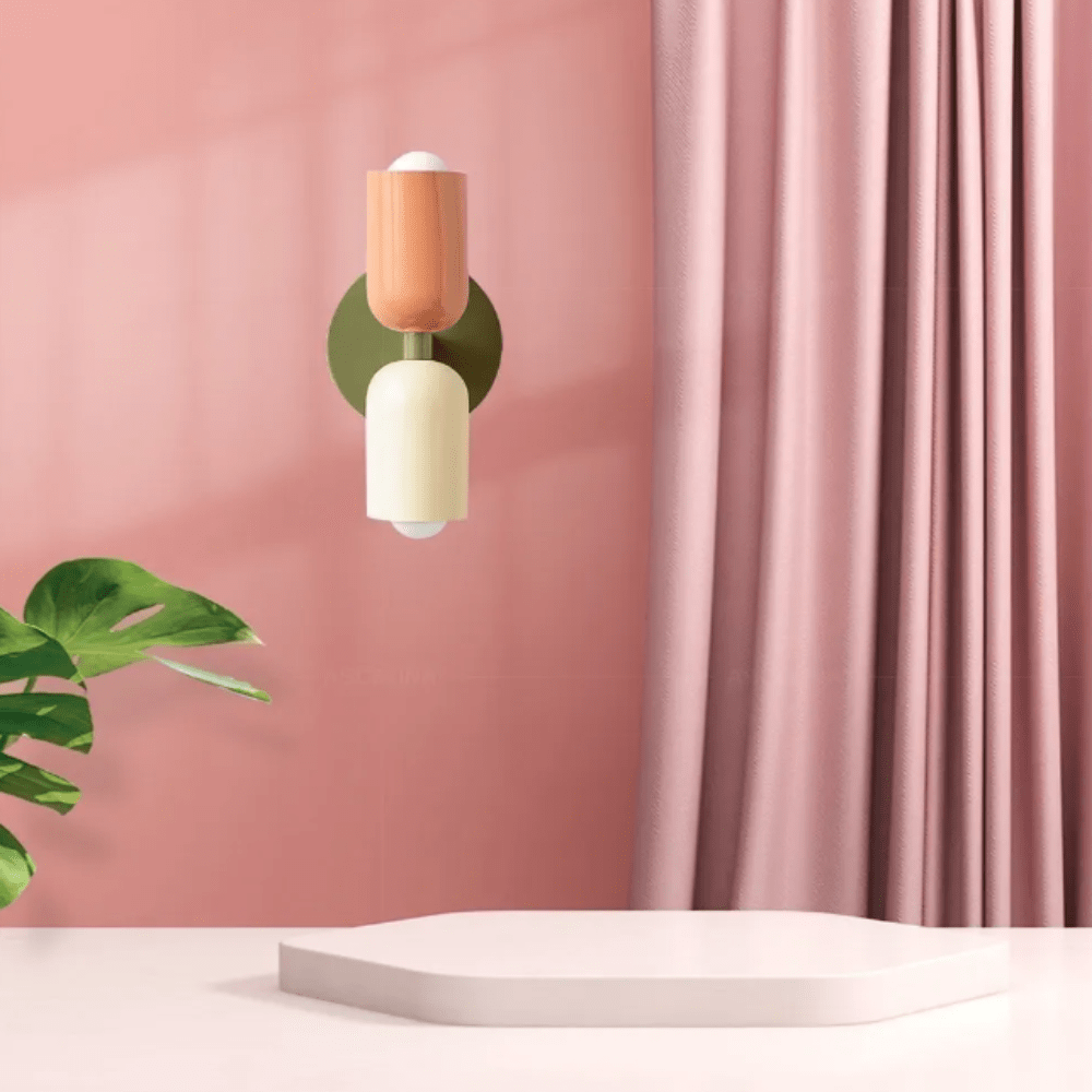 Applique Murale LED Nordique Éclat Double