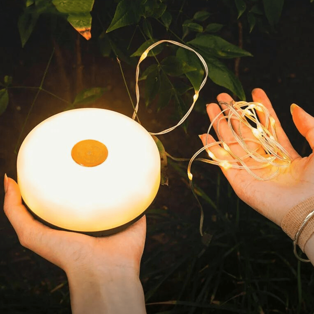Lampe de Camping Ultra-Pratique avec Guirlande Intégrée
