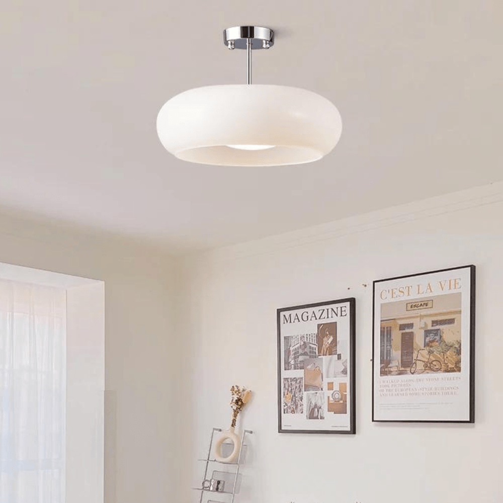 Plafonnier Salon Moderne à LED Nordique Épuré