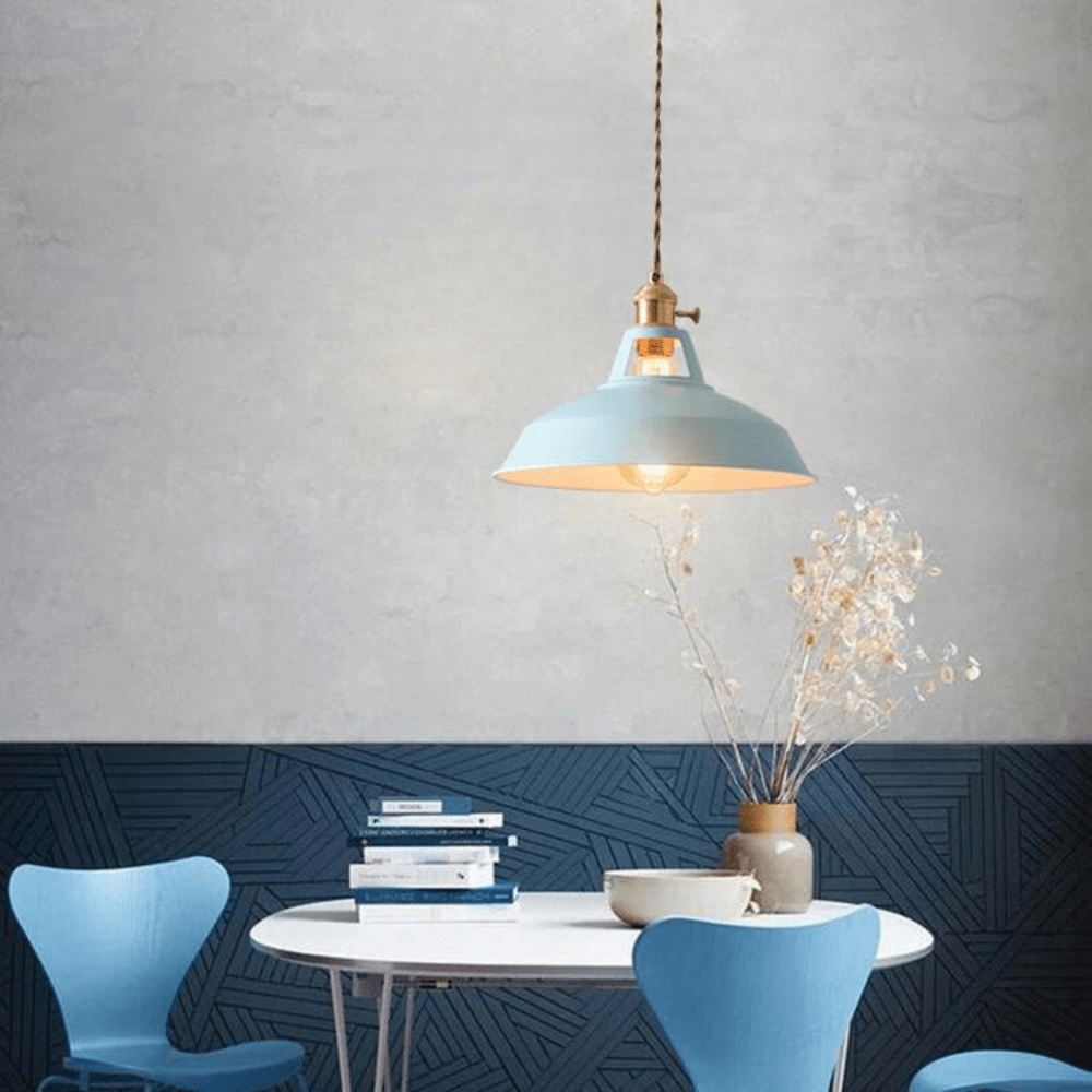 Suspension Luminaire Industrielle en métal LED Raffinée