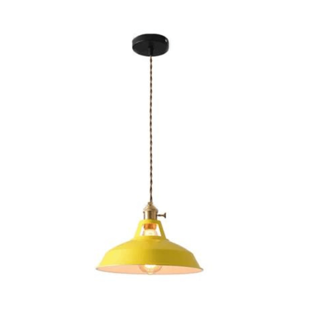 Suspension Luminaire Industrielle en métal LED Raffinée