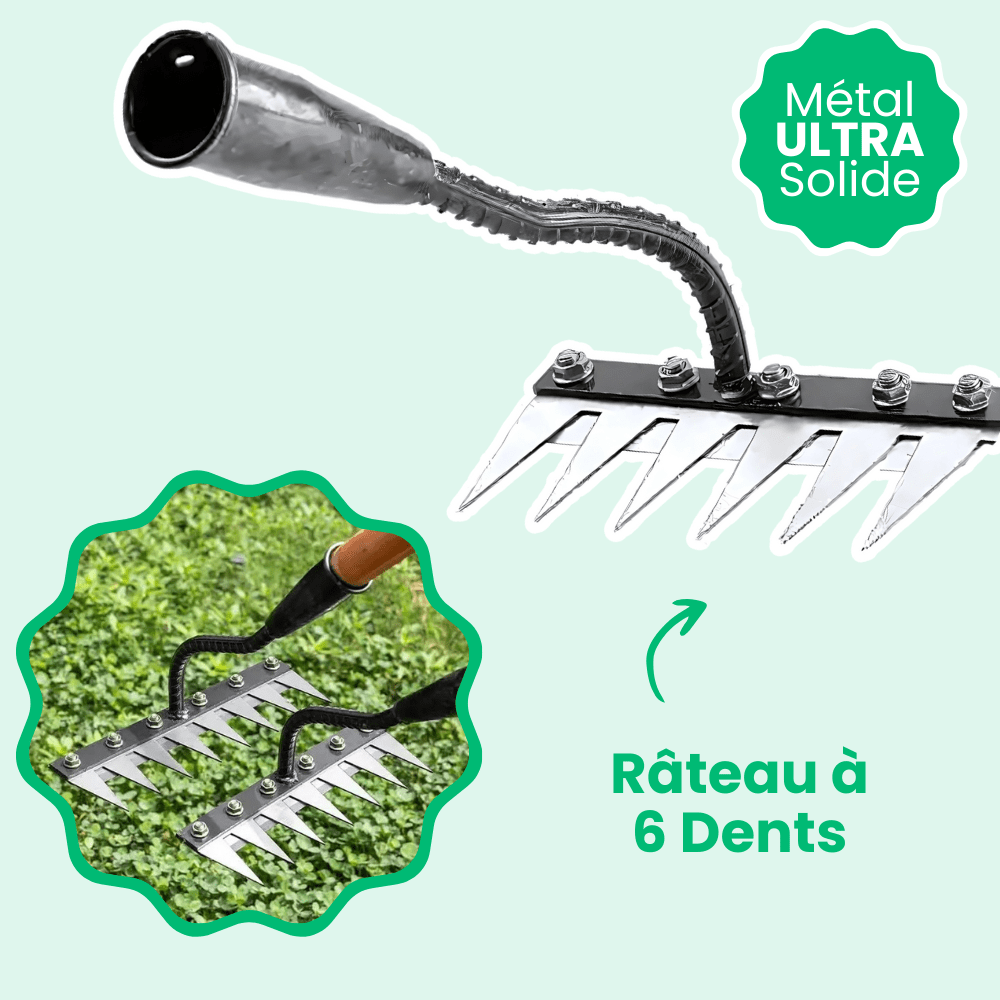 Râteau Désherbant Ultra-Efficace Renforcé