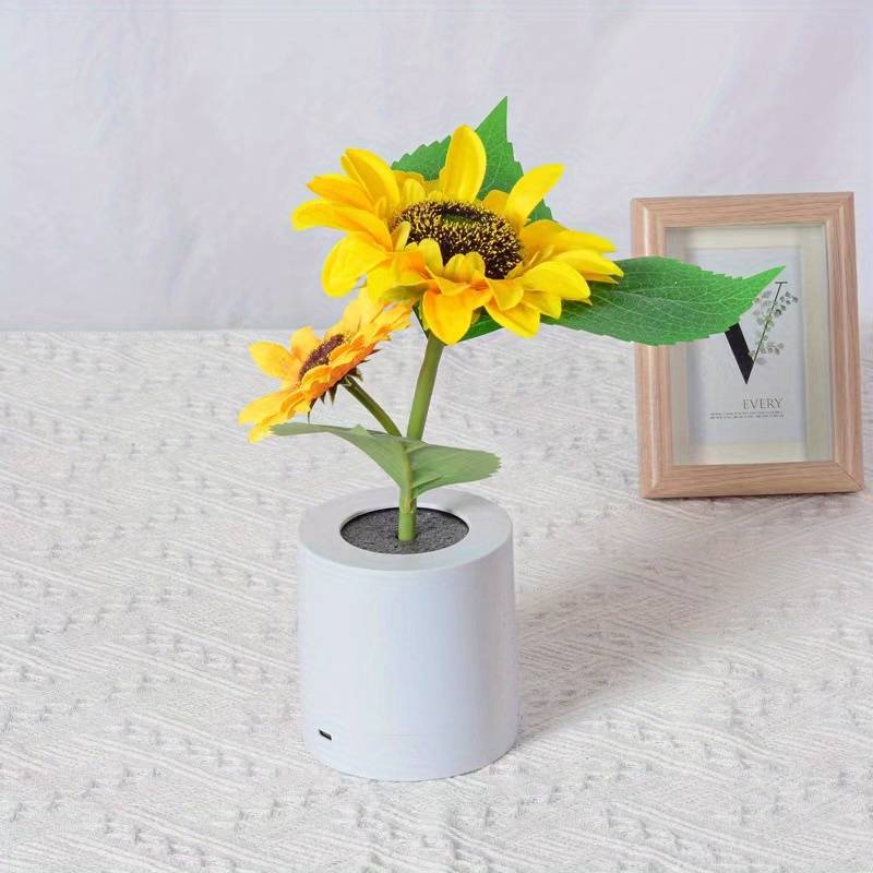 Veilleuse Tournesol Esthétique Rayonnante