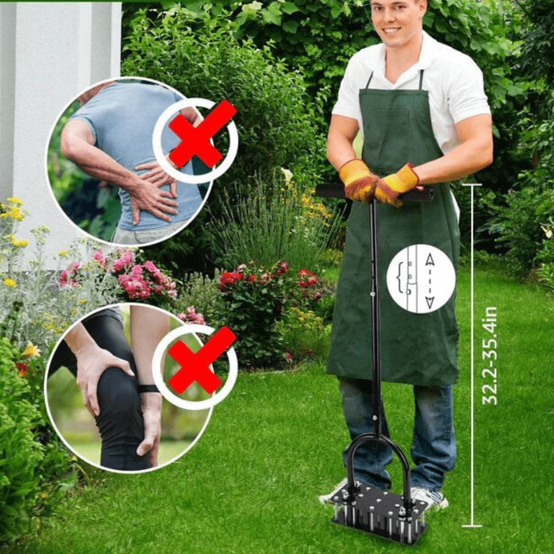 Aérateur de Pelouse Premium Ultra-Efficace