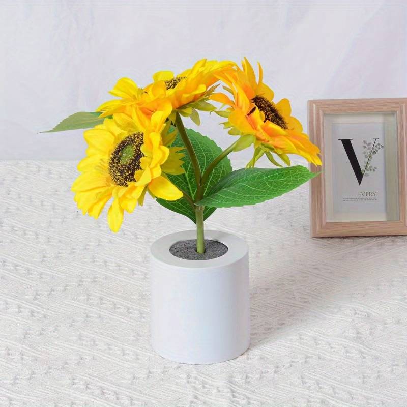 Veilleuse Tournesol Esthétique Rayonnante