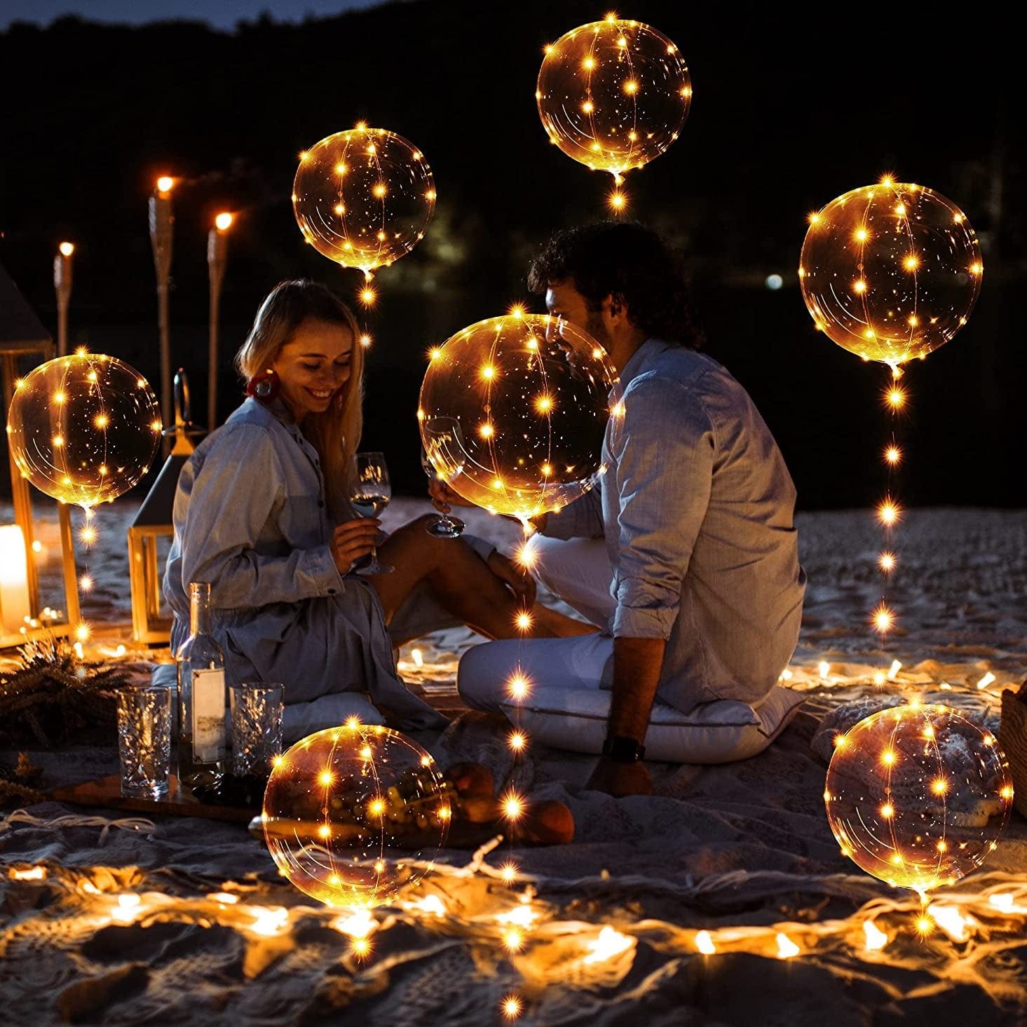 Ballons lumineux Ultra Résistants