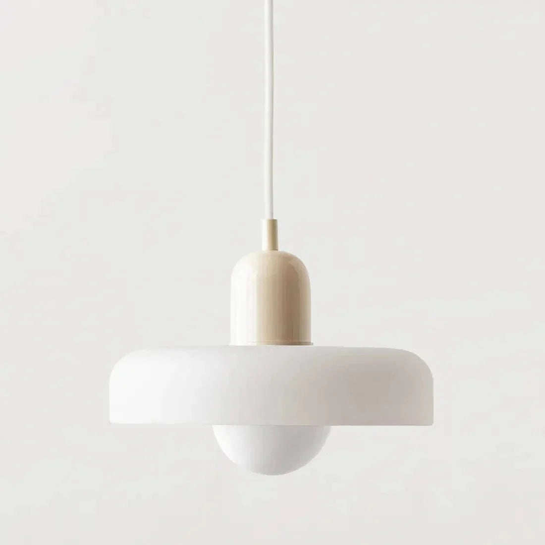 Suspension Luminaire Vintage en Verre Élégante
