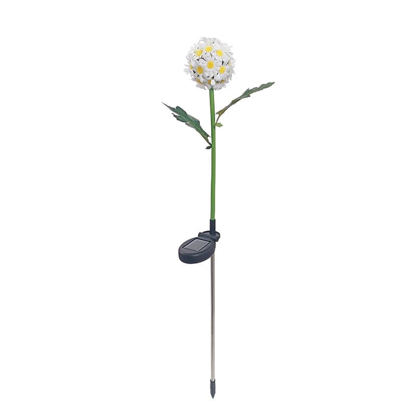 Lampe Solaire Fleur Extérieur Chrysanthème