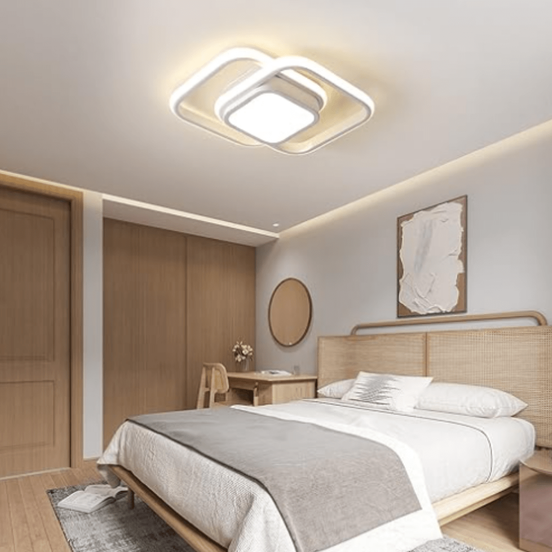 Plafonnier LED Design Enchevêtré Compact