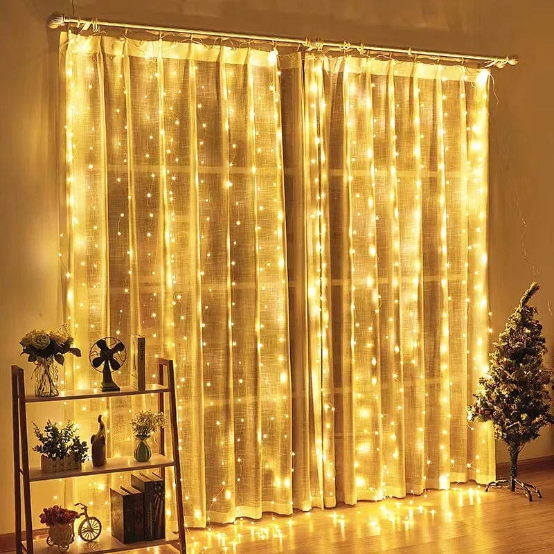 Guirlande Lumineuse de Rideau Enchanteresse