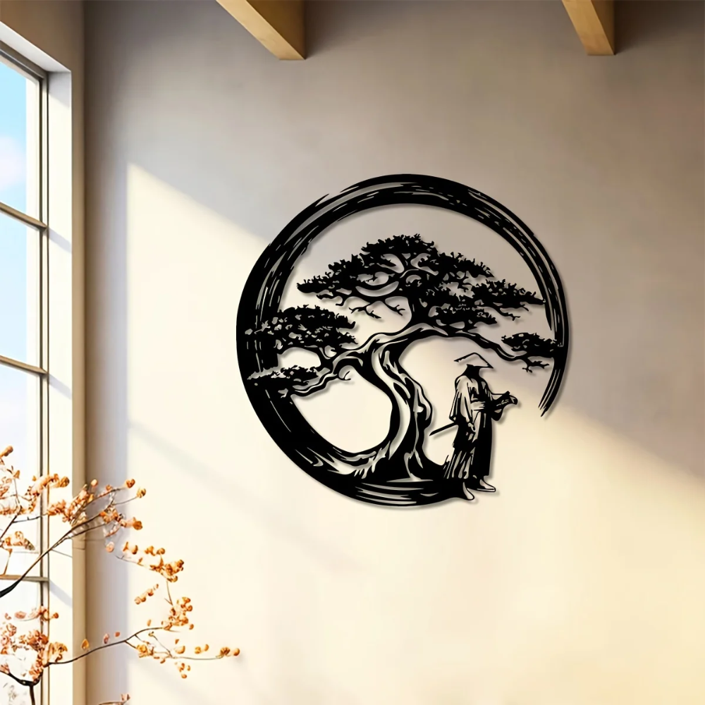 Décoration Murale Bonsaï Japonais