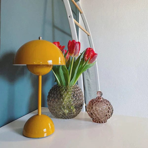 Lampe de Table Sans Fil Florale Enchantée
