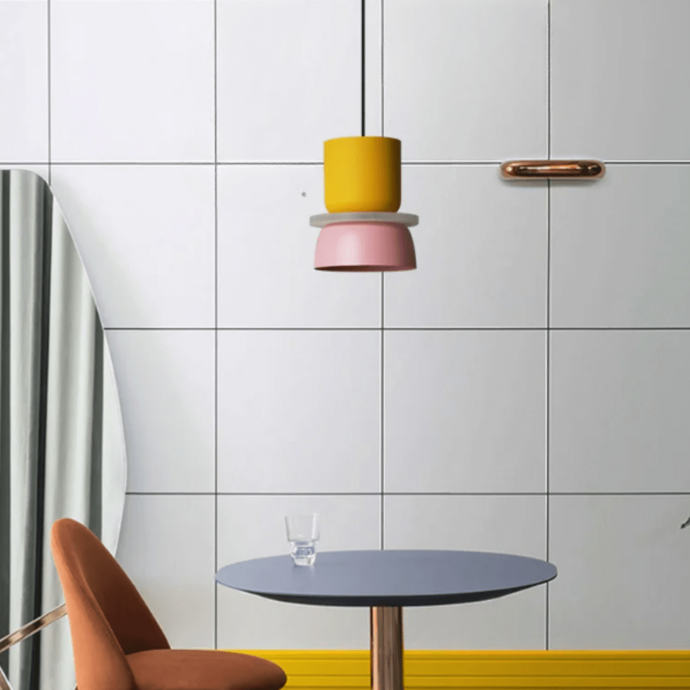 Suspension Luminaire LED Colorée Petit Format