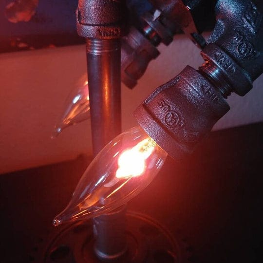 Lampe-fusée Steampunk
