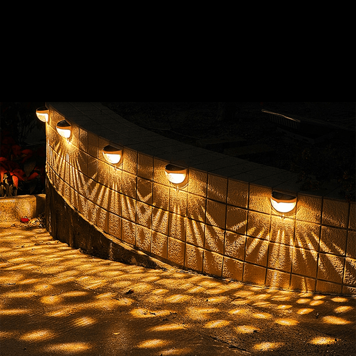 Applique Murale Solaire Effet Soleil