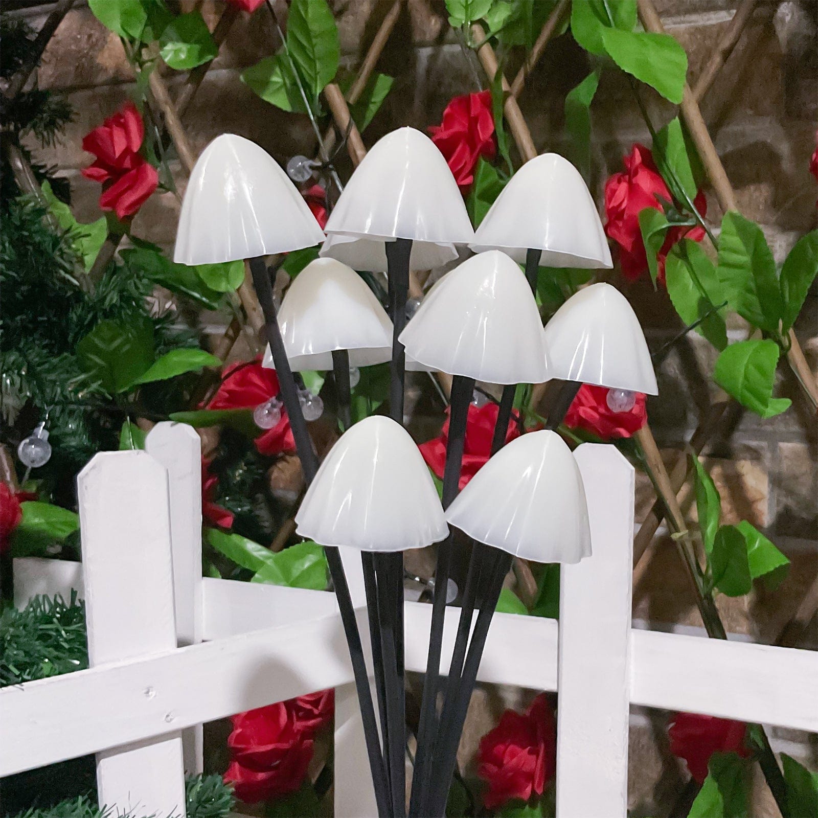 Lampe Solaire Champignon Féérique