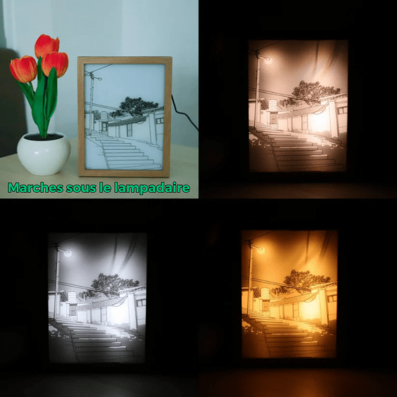 Tableau Lumineux d'Ambiance Original