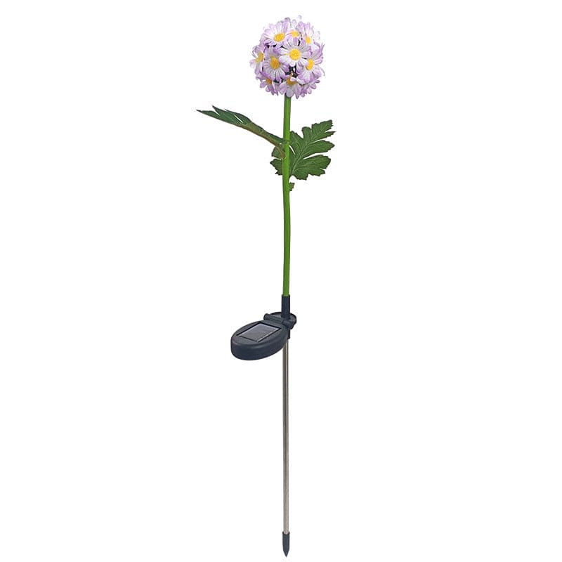 Lampe Solaire Fleur Extérieur Chrysanthème