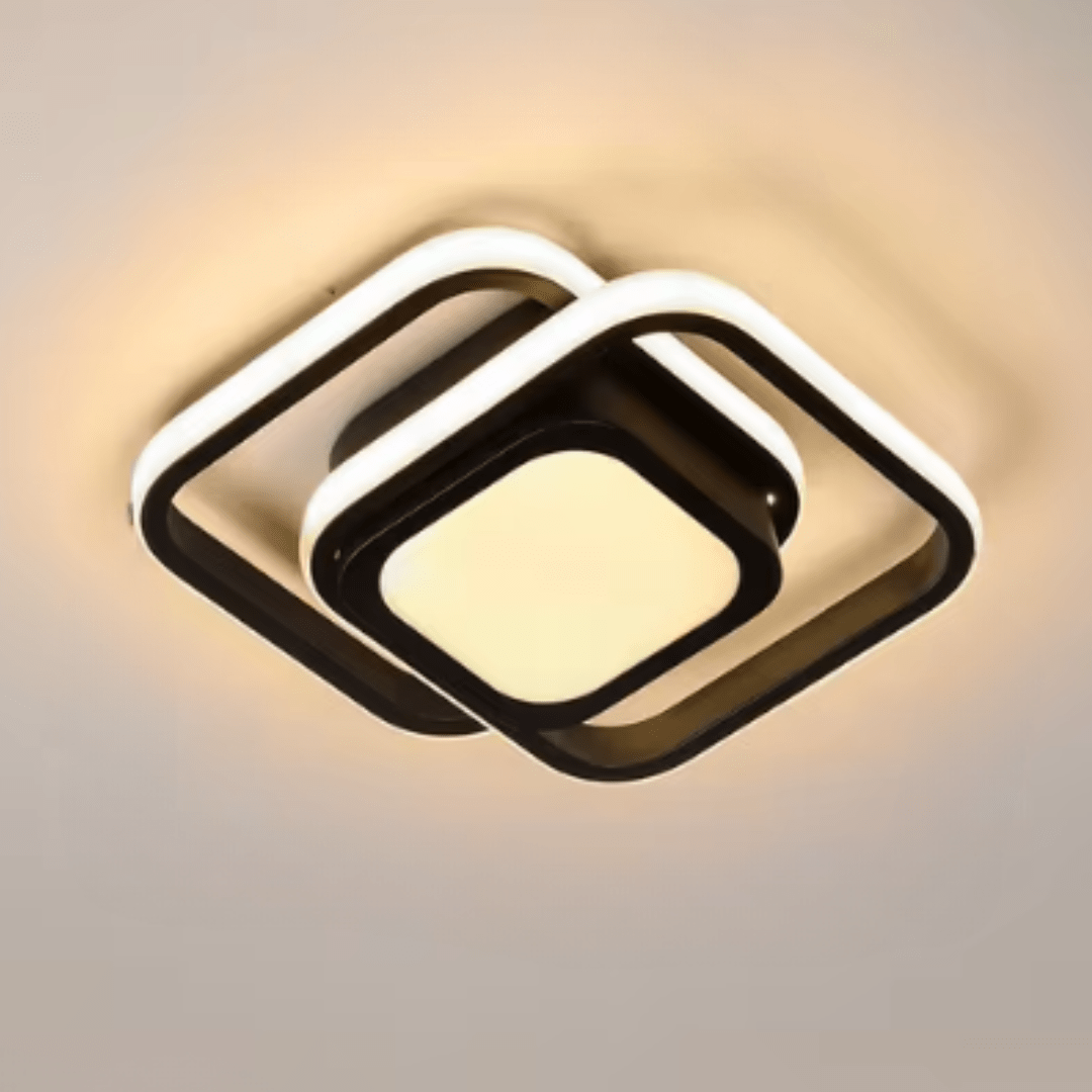 Plafonnier LED Design Moderne Empilé