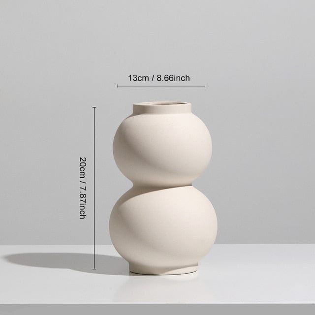 Vase en céramique nordique