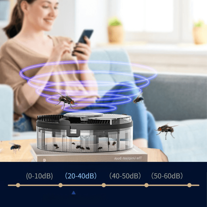 Piège à Mouches Rechargeable Ultra Efficace