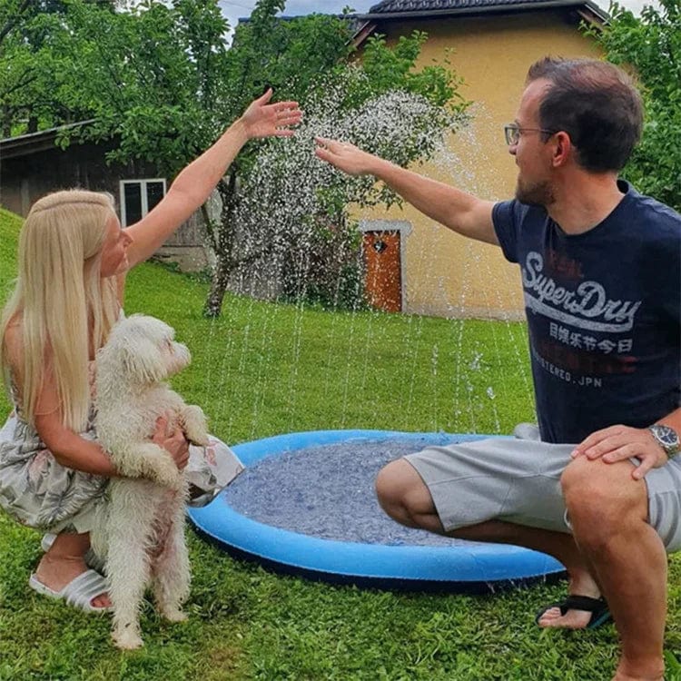 Tapis Piscine-Fontaine Pour Chien AmiCool™