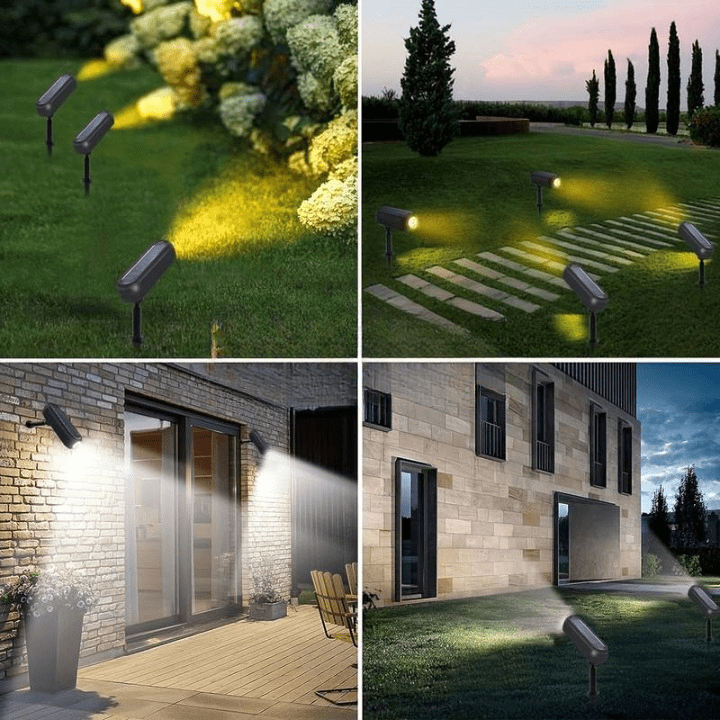 Projecteur Puissant Solaire Premium Réglable