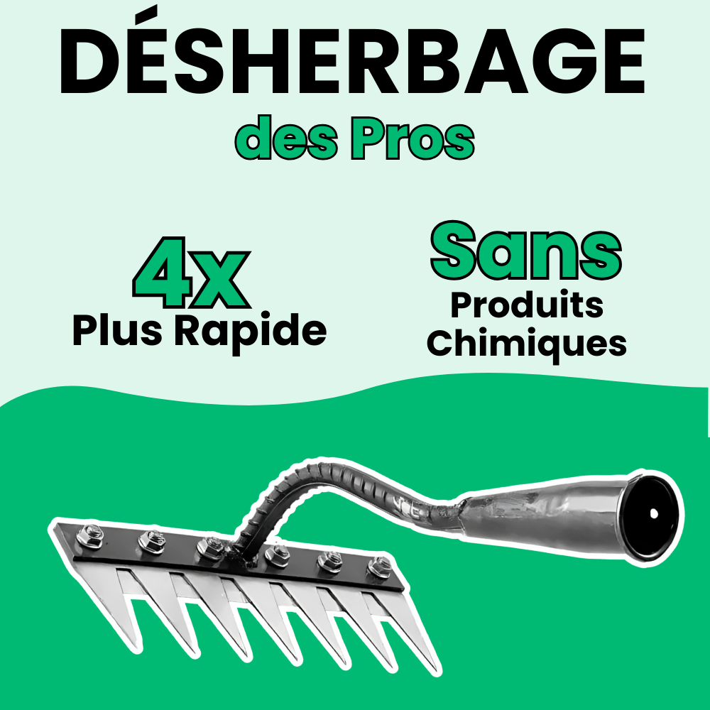 Râteau Désherbant Ultra-Efficace Renforcé
