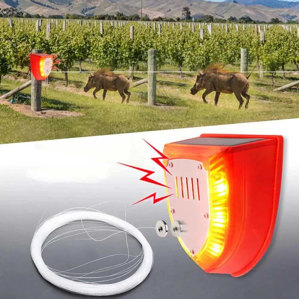 Répulsif Solaire pour Animaux Ultra-Efficace avec Détecteur de Mouvement