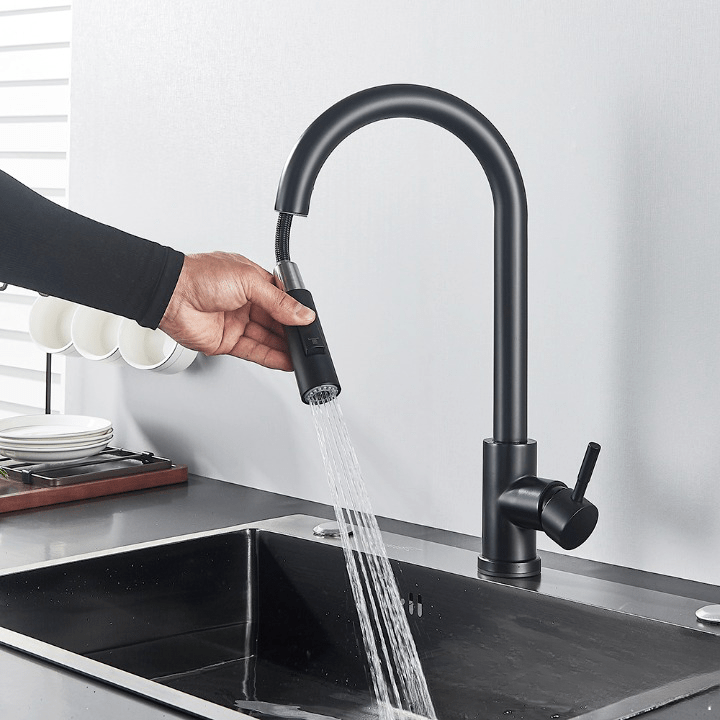 Robinet de cuisine Smart Touch tactile et rétractable