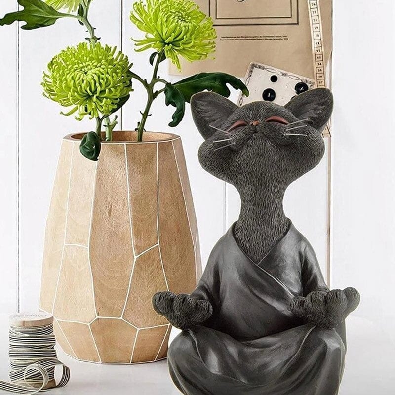 Statue chat position yoga