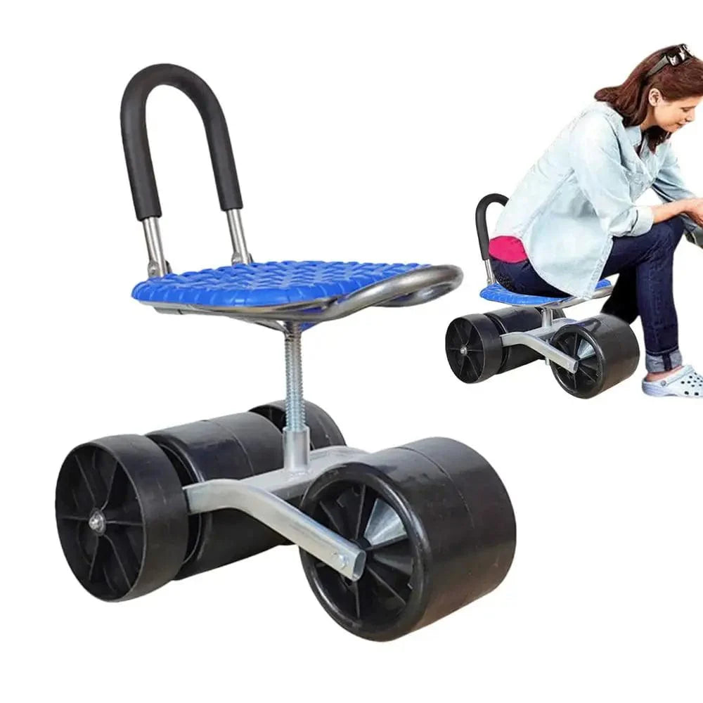 Tabouret Roulant de Jardinage Ergonomique Ultra-confortable