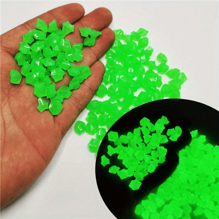 Pierres phosphorescentes Haut de gamme pour Décoration (Lot de 250 + 50 Offertes)