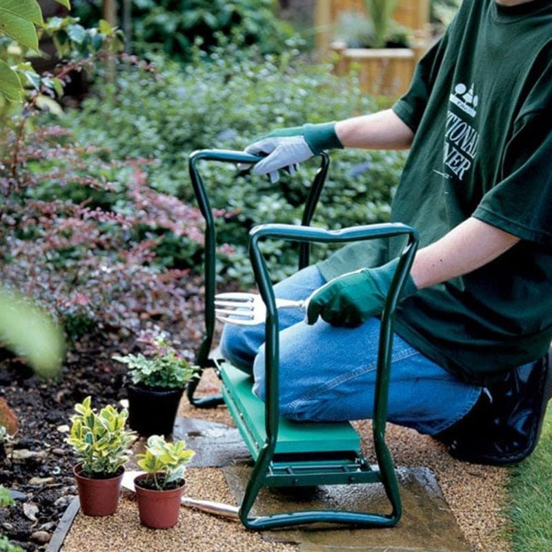 Tabouret Agenouilloir Pliable Multifonction (+Sac à Outils Offert)